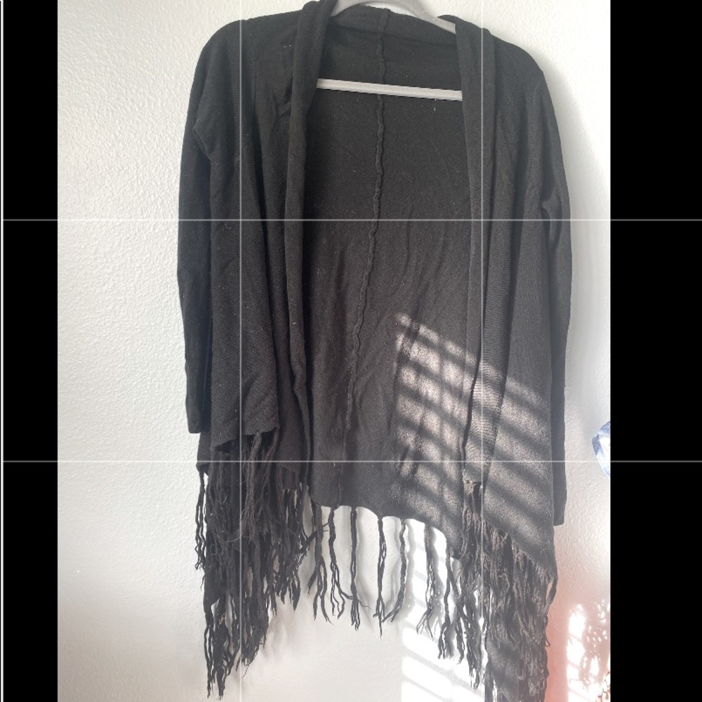 Brandy Melville Fringe Cardigan